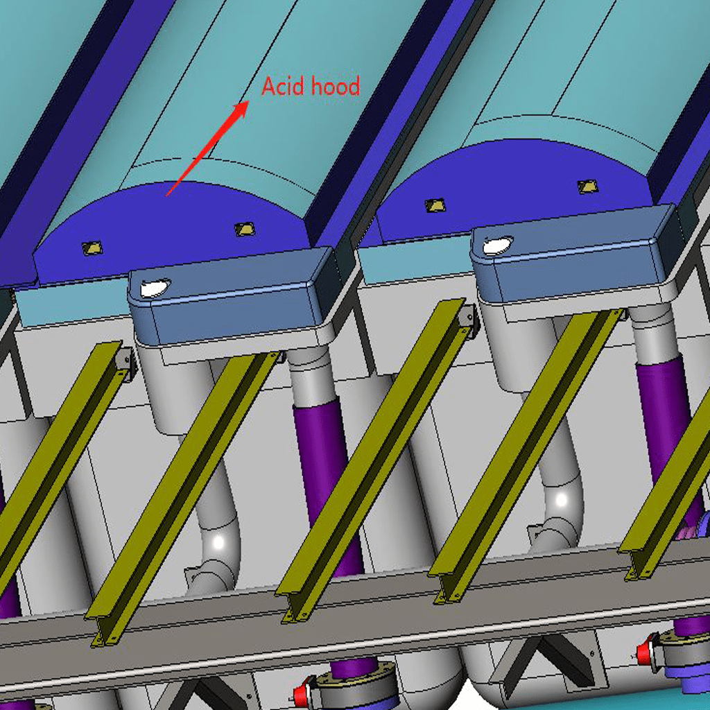 Acid Hood for Copper EW Plant in Cold Area 2