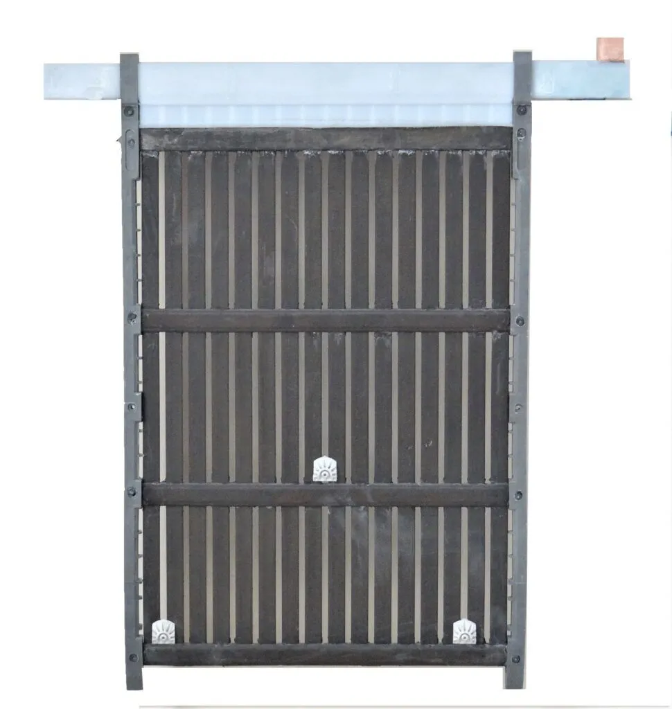 fence type anode for zinc ew