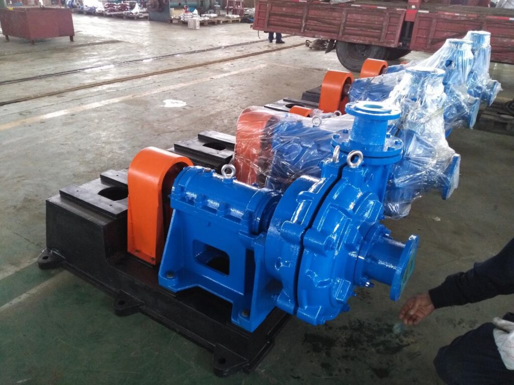 heavy duty slurry pump package