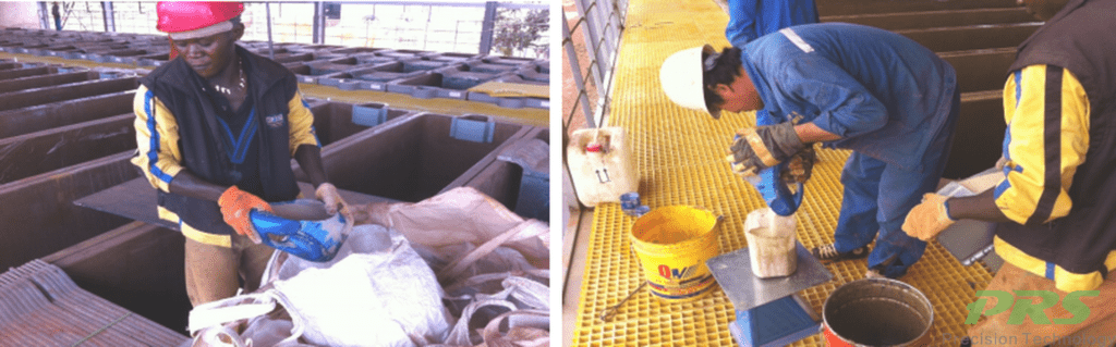 Preparing Quartz Sand